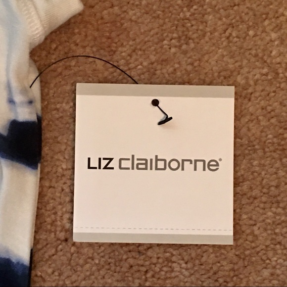 Liz Claiborne Striped Twist Front Dress - Picture 12 of 13